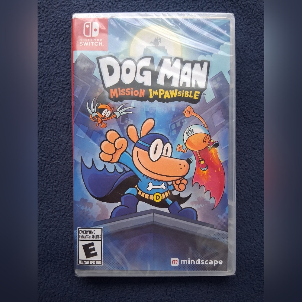 Nintendo Switch Dog Man: Mission Impawsible - Blue and Orange Adventure